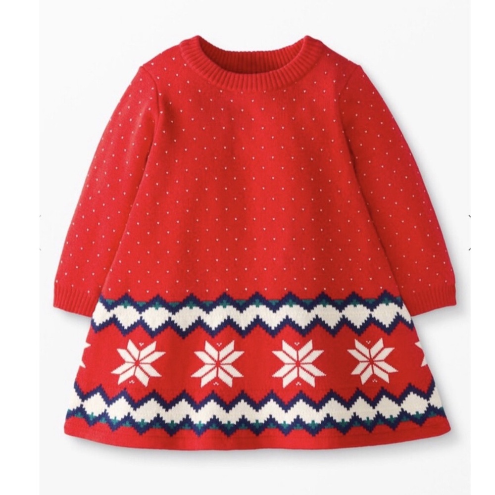 📌🆕 Hanna Andersson • Heritage Sweater Dress
